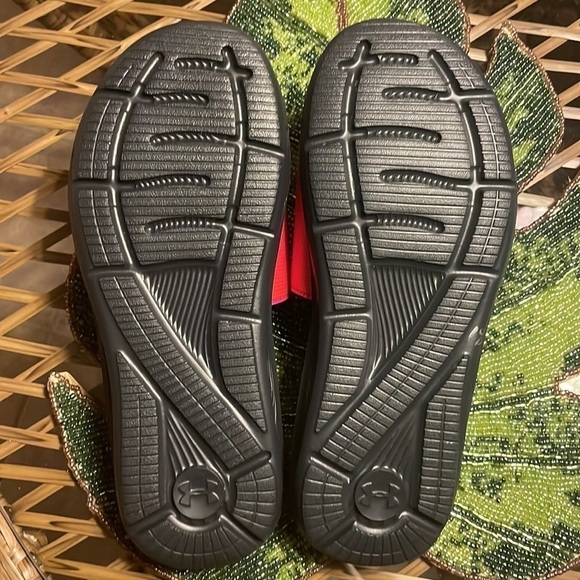 Brand New Under Armour Water Friendly Mercenary Slides Large Strap Pink Sandals - Picture 7 of 10